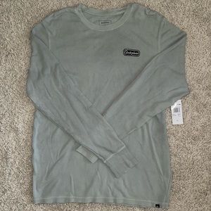 Quiksilver All Talk Long Sleeve Waffle Tee